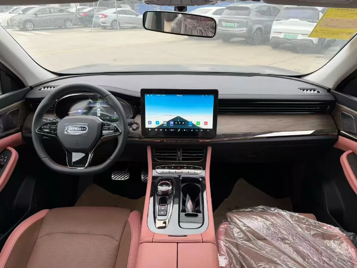 2024 Skyworth HT-i 1.5L 110HP L4 E-CVT PHEV 21.68KWH,autocango,china used car exporter,china ev exporter,chinese used car exporter,chinese used ev exporter