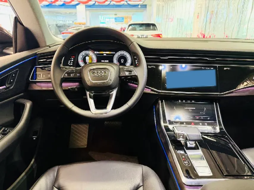 2021 Audi Q8 2.0T 245HP L4 8AT,autocango,china used car exporter,china ev exporter,chinese used car exporter,chinese used ev exporter