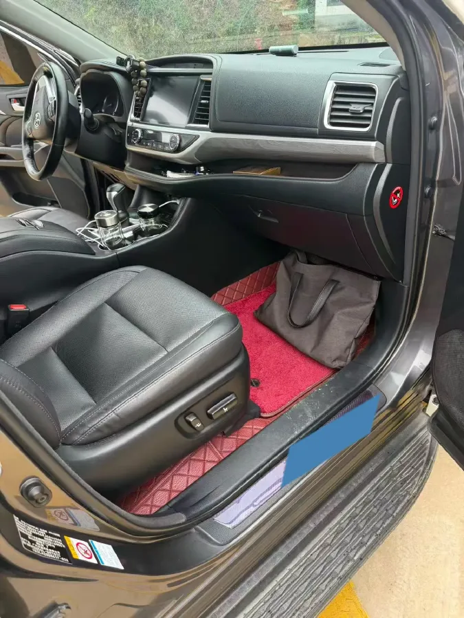 2018 Toyota Highlander 2.0T 220HP L4 6AT,autocango,china used car exporter,china ev exporter,chinese used car exporter,chinese used ev exporter