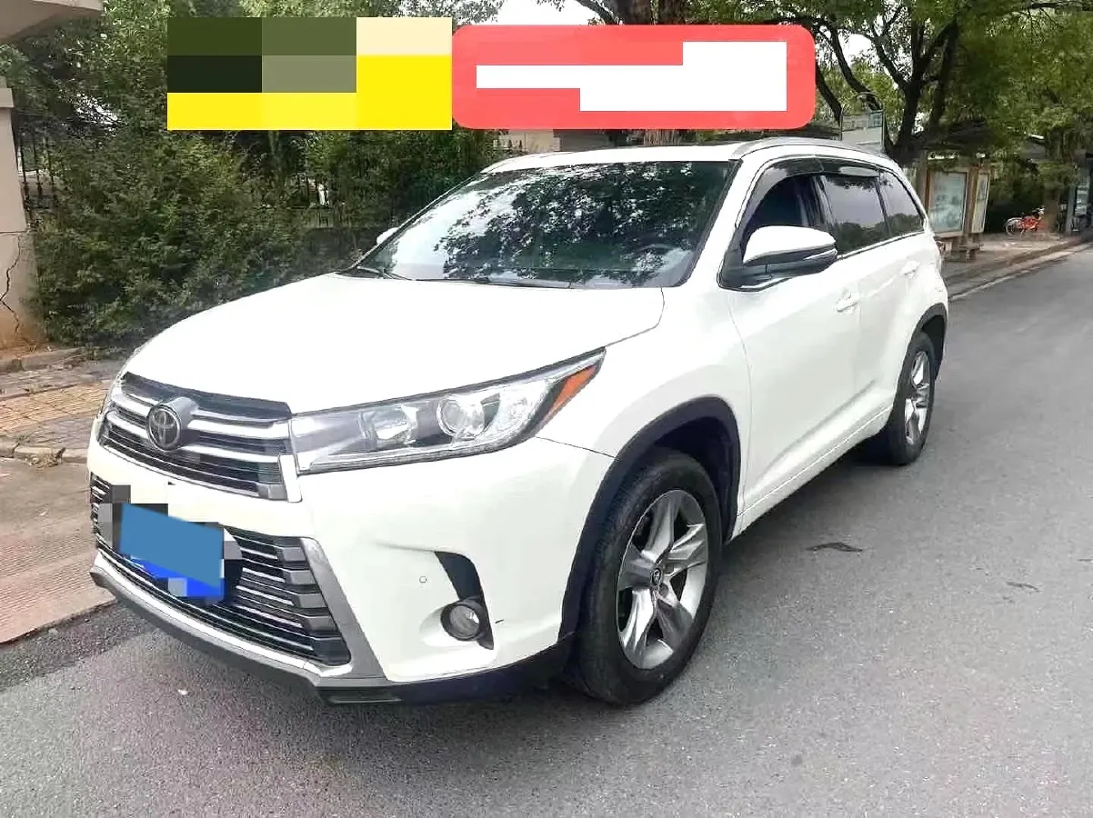 2018 Toyota Highlander 2.0T 220HP L4 6AT,autocango,china used car exporter,china ev exporter,chinese used car exporter,chinese used ev exporter