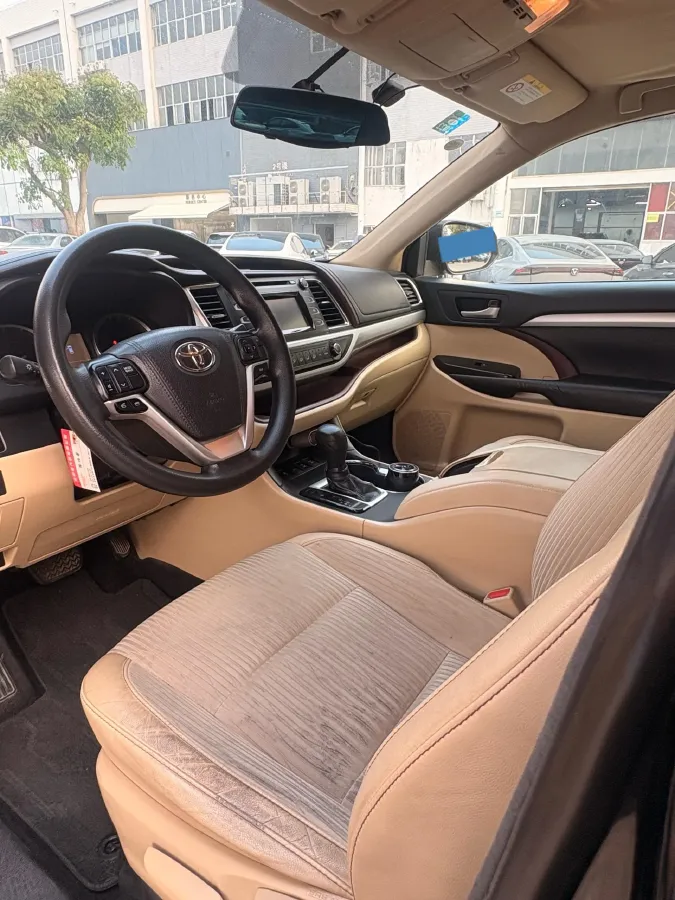 2018 Toyota Highlander 2.0T 220HP L4 6AT,autocango,china used car exporter,china ev exporter,chinese used car exporter,chinese used ev exporter