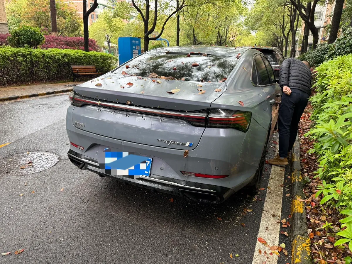 2024 Geely Preface 1.5T 163HP L4 3DHT Hybrid,autocango,china used car exporter,china ev exporter,chinese used car exporter,chinese used ev exporter