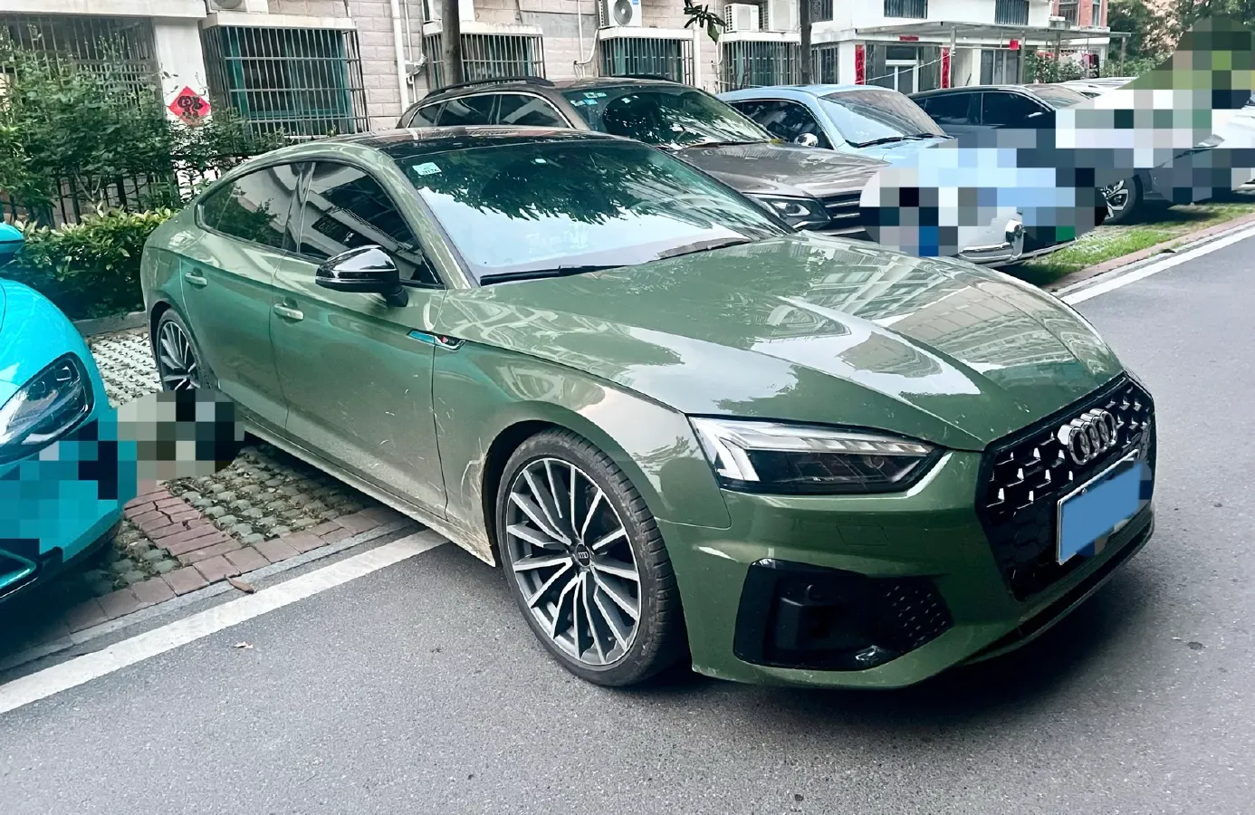 2024 Audi A5 2.0T 204HP L4 7DCT,autocango,china used car exporter,china ev exporter,chinese used car exporter,chinese used ev exporter