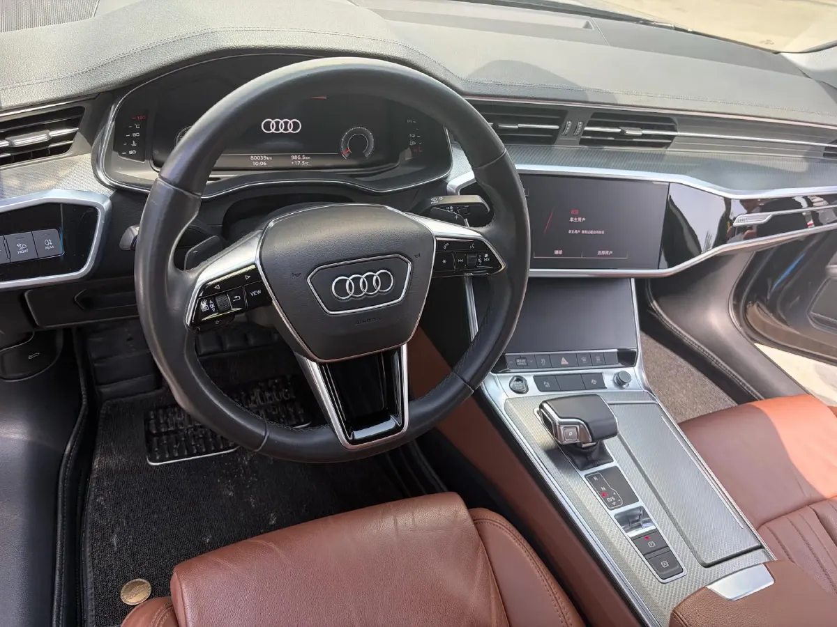 2022 Audi A6L 2.0T 224HP L4 7DCT,autocango,china used car exporter,china ev exporter,chinese used car exporter,chinese used ev exporter