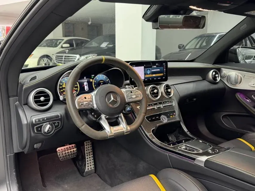 2021 Mercedes-Benz C AMG 4.0T 476HP V8 9AT,autocango,china used car exporter,china ev exporter,chinese used car exporter,chinese used ev exporter