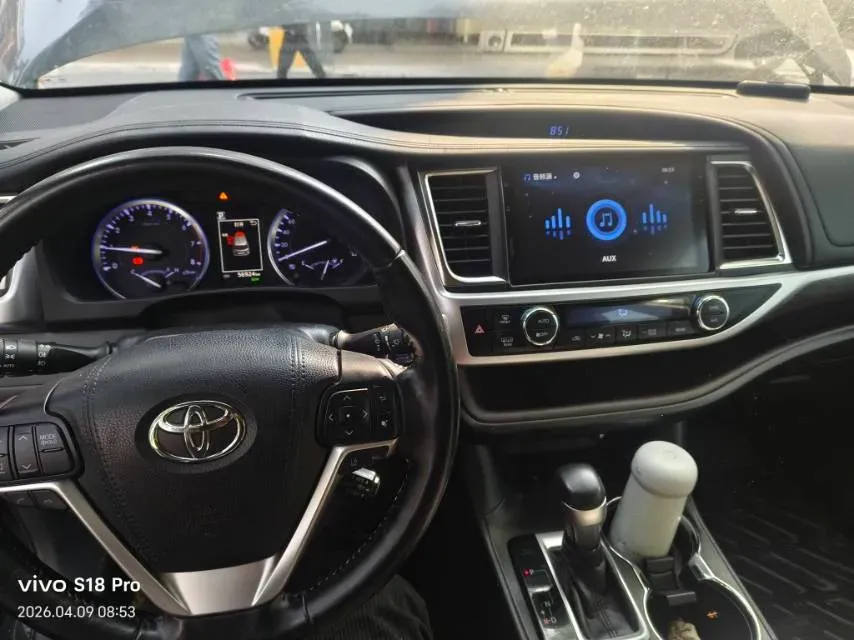 2018 Toyota Highlander 2.0T 220HP L4 6AT,autocango,china used car exporter,china ev exporter,chinese used car exporter,chinese used ev exporter