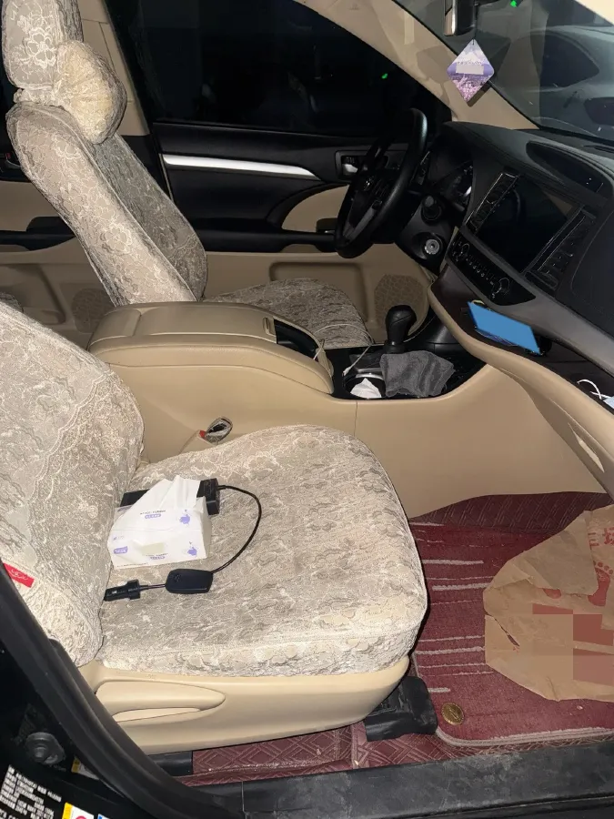 2021 Toyota Highlander 2.0T 220HP L4 6AT,autocango,china used car exporter,china ev exporter,chinese used car exporter,chinese used ev exporter