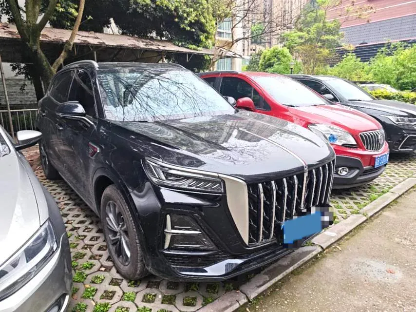 2023 HongQi HS5 2.0T 252HP L4 8AT,autocango,china used car exporter,china ev exporter,chinese used car exporter,chinese used ev exporter