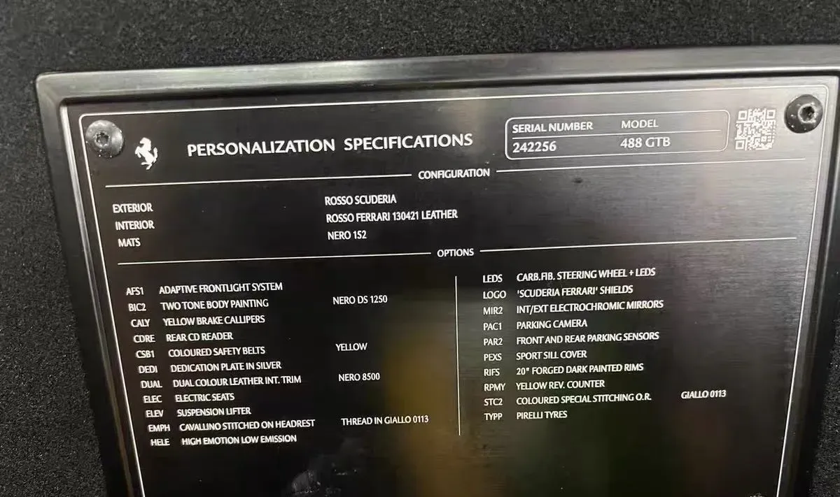 2015 Ferrari 488 3.9T 670HP V8 7DCT,autocango,china used car exporter,china ev exporter,chinese used car exporter,chinese used ev exporter