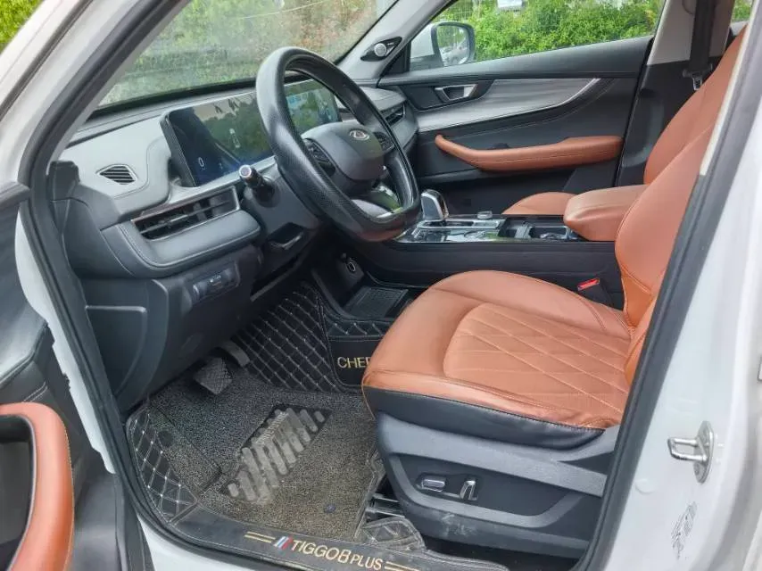 2021 Chery Tiggo 8 Plus 1.6T 197HP L4 7DCT,autocango,china used car exporter,china ev exporter,chinese used car exporter,chinese used ev exporter