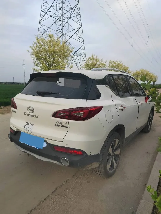 2017 GAC Trumpchi GS3 1.3T 137HP L4 6AT,autocango,china used car exporter,china ev exporter,chinese used car exporter,chinese used ev exporter