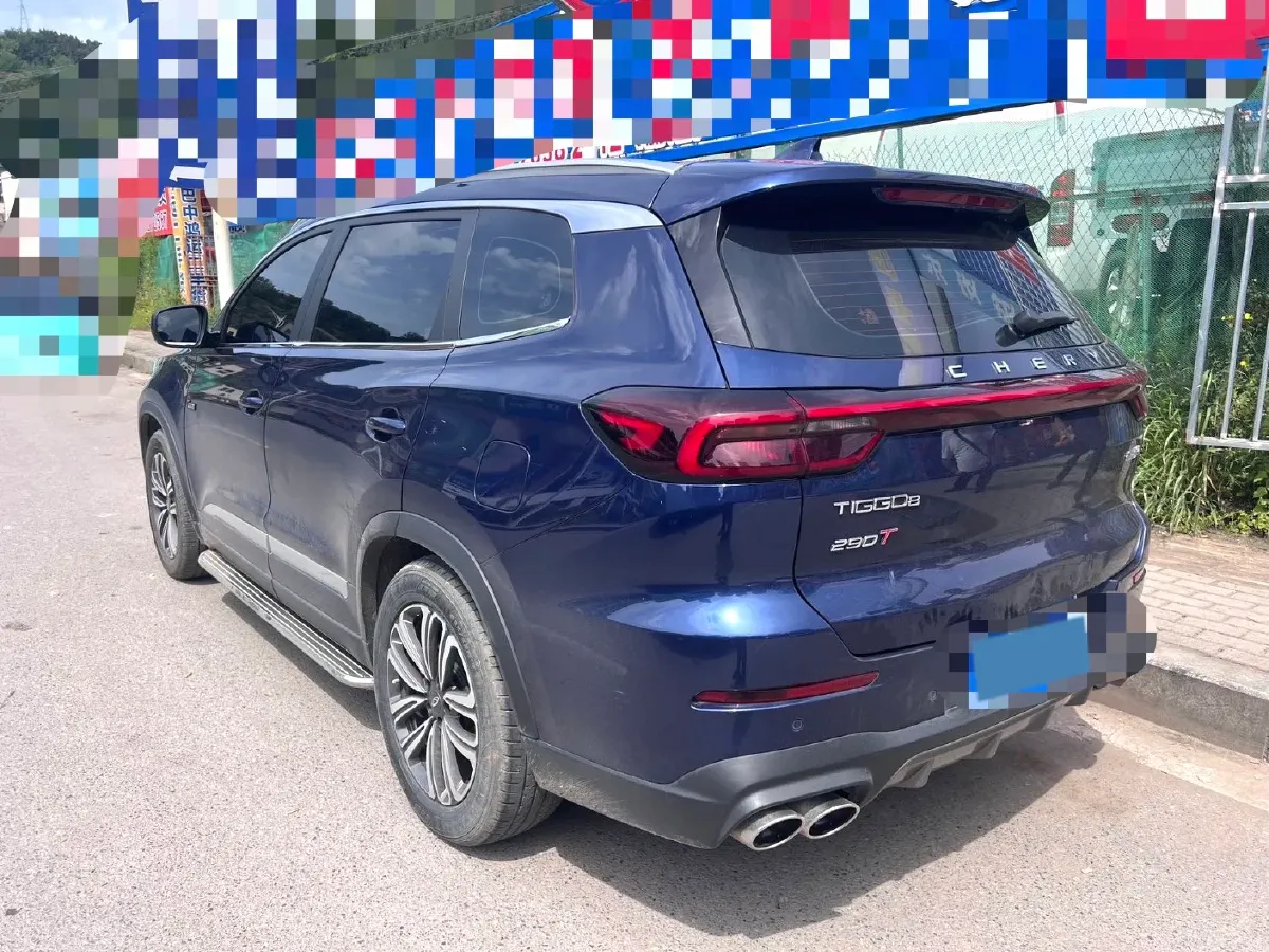 2021 Chery Tiggo 8 1.6T 197HP L4 7DCT,autocango,china used car exporter,china ev exporter,chinese used car exporter,chinese used ev exporter