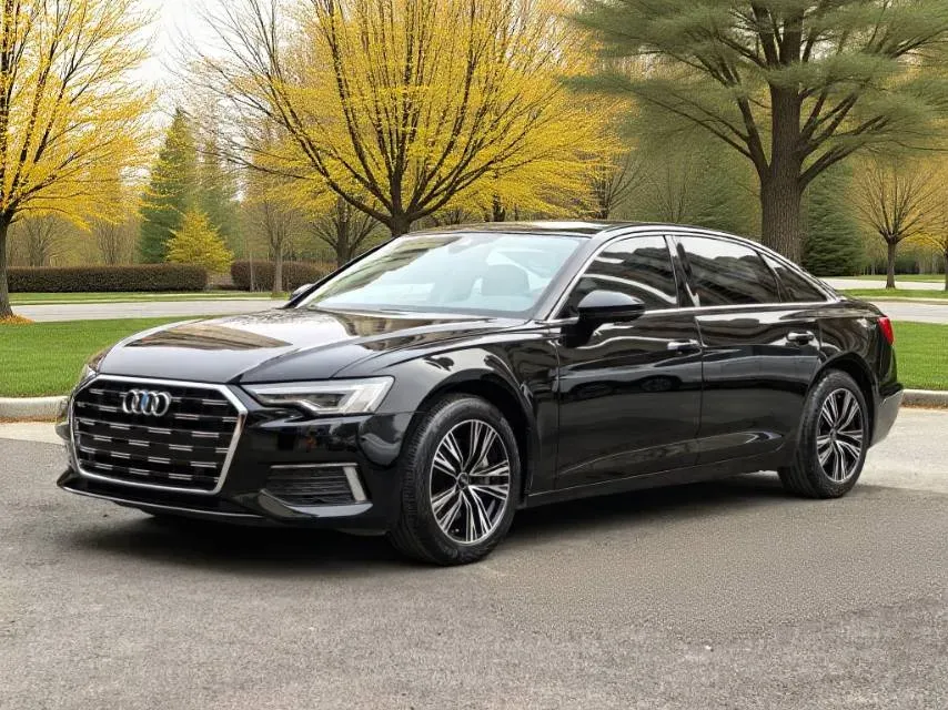 2022 Audi A6L 2.0T 190HP L4 7DCT,autocango,china used car exporter,china ev exporter,chinese used car exporter,chinese used ev exporter