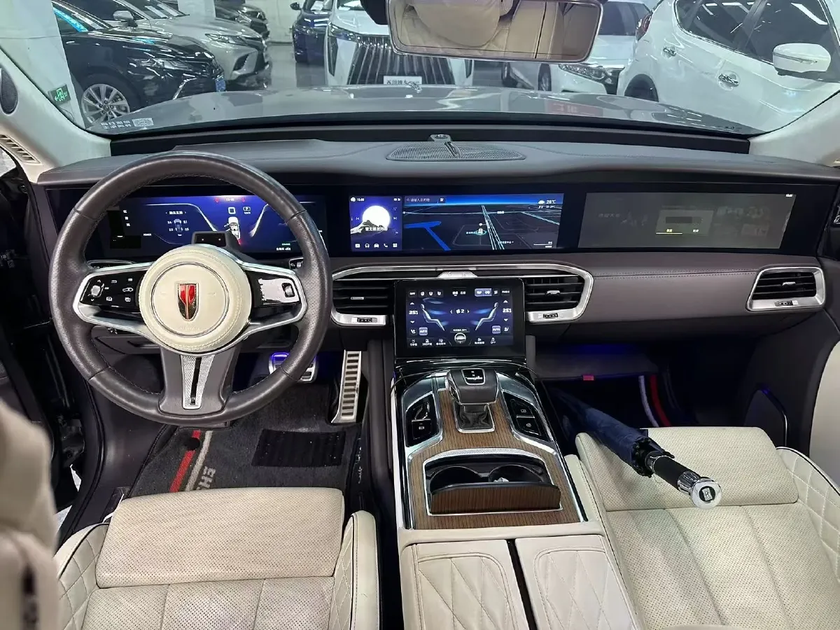 2021 HongQi E-HS9 BEV 99KWH,autocango,china used car exporter,china ev exporter,chinese used car exporter,chinese used ev exporter
