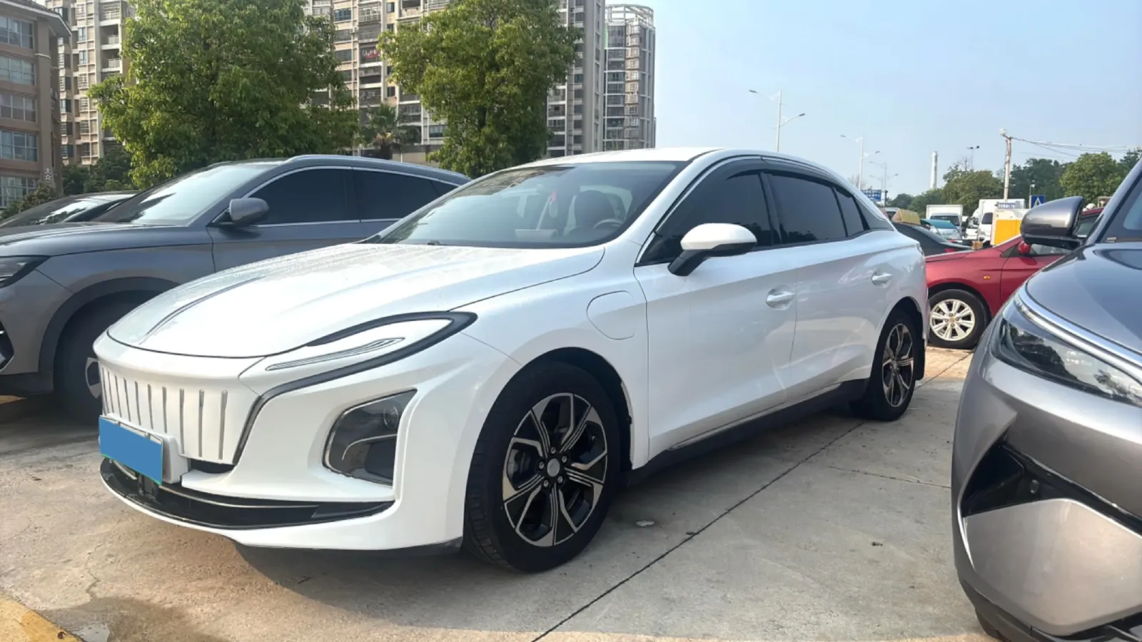 2021 HongQi E-QM5 BEV 54KWH,autocango,china used car exporter,china ev exporter,chinese used car exporter,chinese used ev exporter
