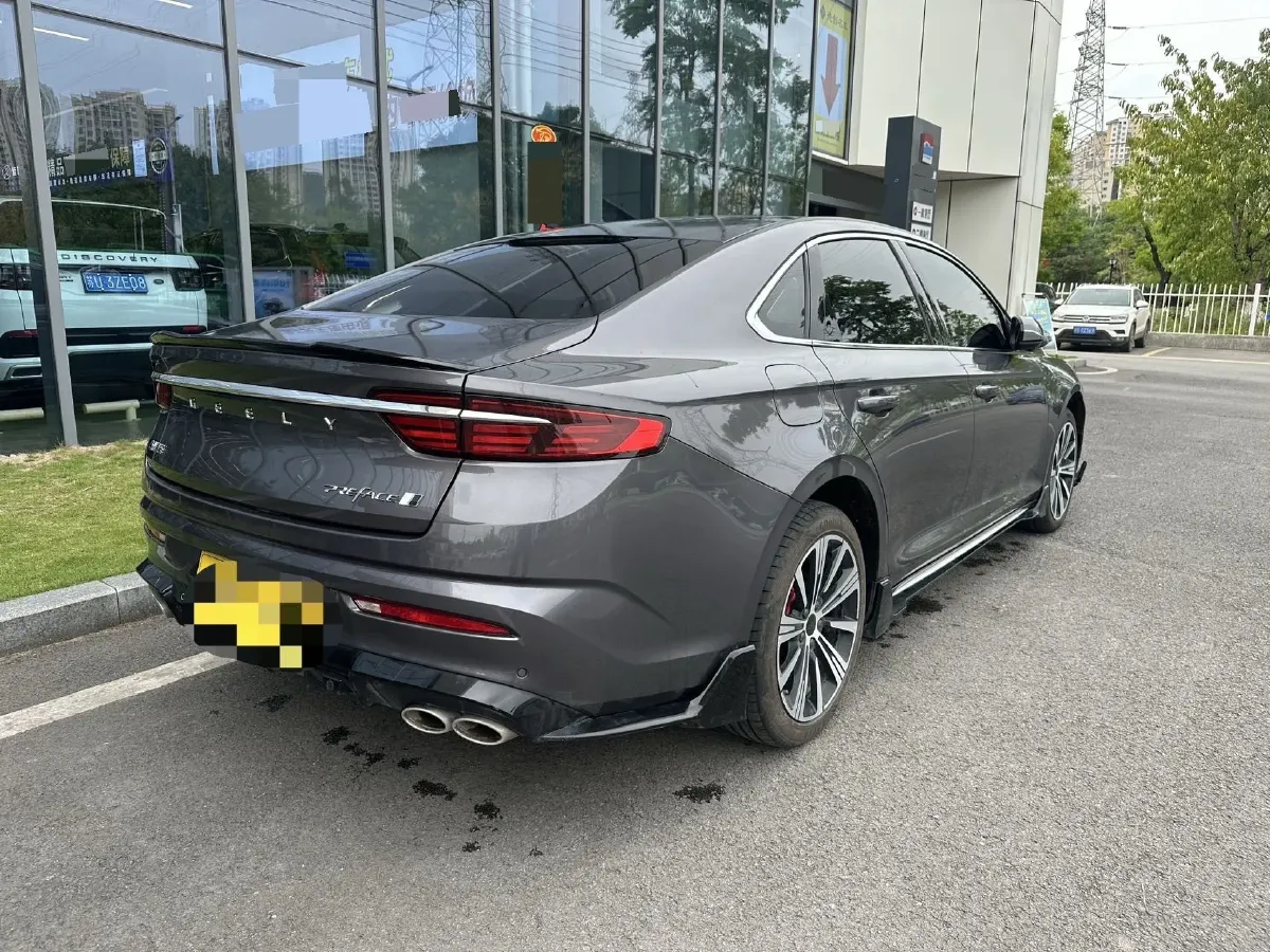 2025 Geely Preface 2.0T 238HP L4 8AT,autocango,china used car exporter,china ev exporter,chinese used car exporter,chinese used ev exporter