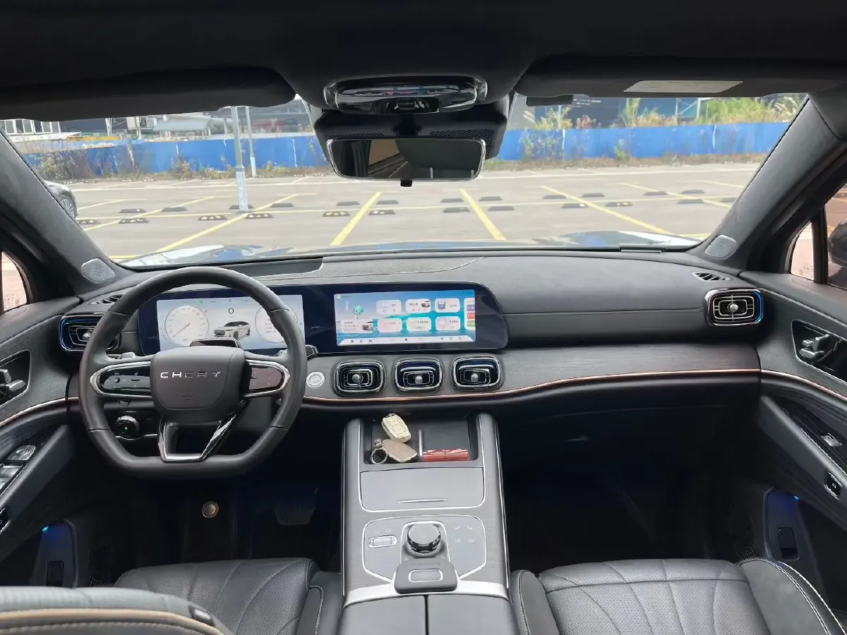 2023 Chery Tiggo 9 2.0T 261HP L4 8AT,autocango,china used car exporter,china ev exporter,chinese used car exporter,chinese used ev exporter