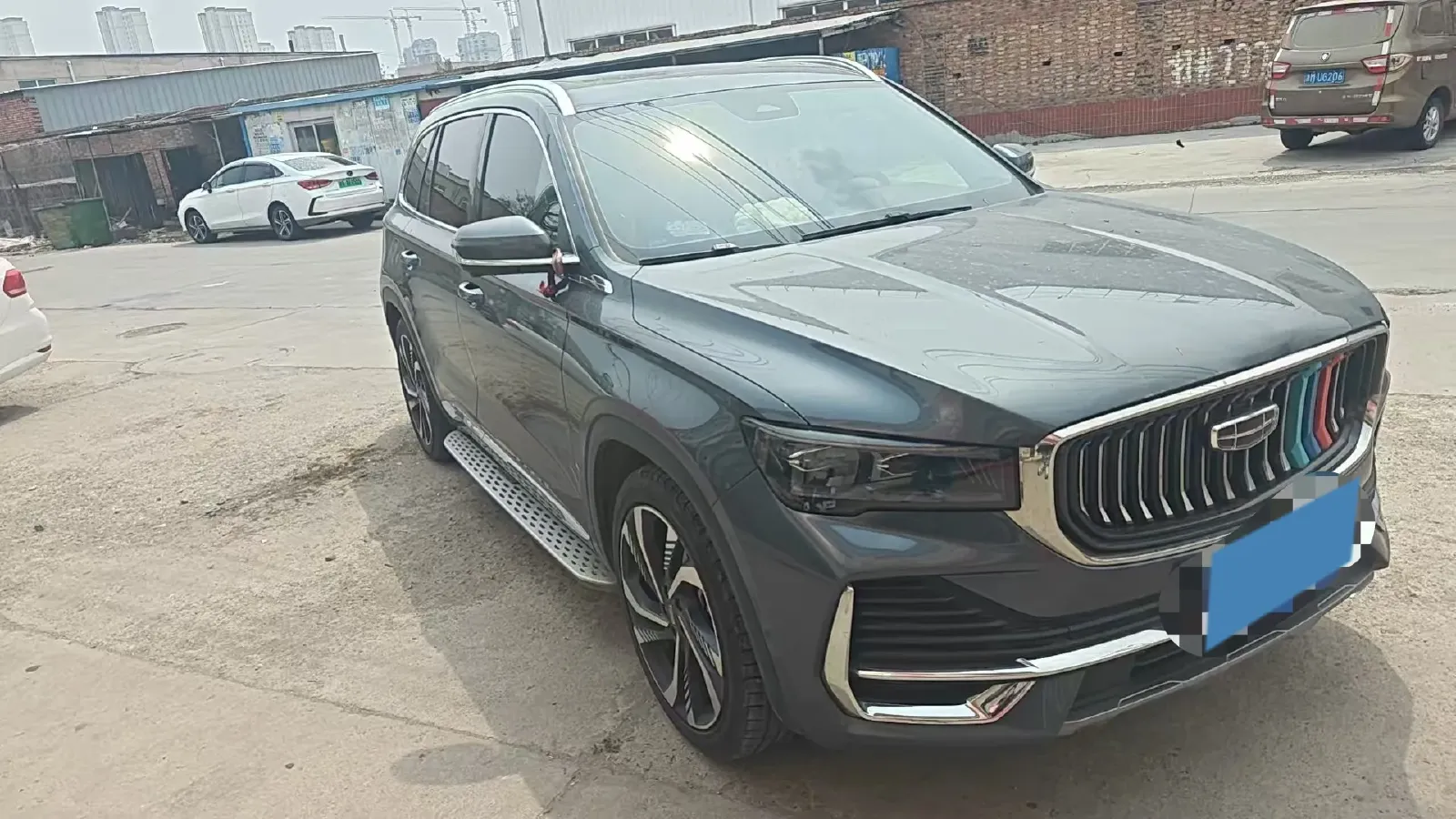 2021 Geely Monjaro 2.0T 218HP L4 7DCT,autocango,china used car exporter,china ev exporter,chinese used car exporter,chinese used ev exporter