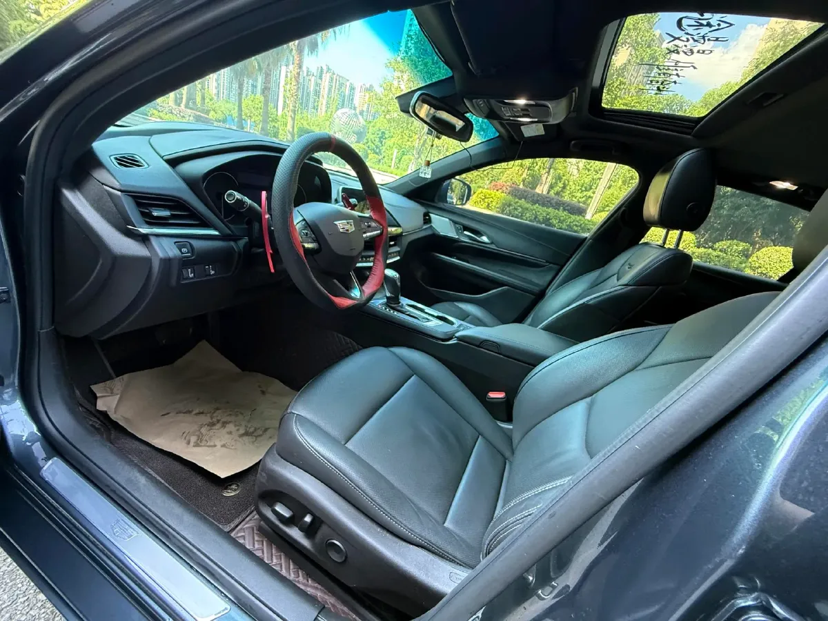 2021 Cadillac CT4 2.0T 237HP L4 8AT,autocango,china used car exporter,china ev exporter,chinese used car exporter,chinese used ev exporter