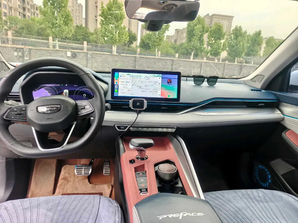 2021 Geely Preface 2.0T 190HP L4 7DCT,autocango,china used car exporter,china ev exporter,chinese used car exporter,chinese used ev exporter