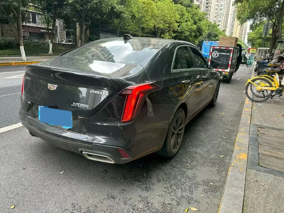 2021 Cadillac CT4 2.0T 237HP L4 8AT,autocango,china used car exporter,china ev exporter,chinese used car exporter,chinese used ev exporter