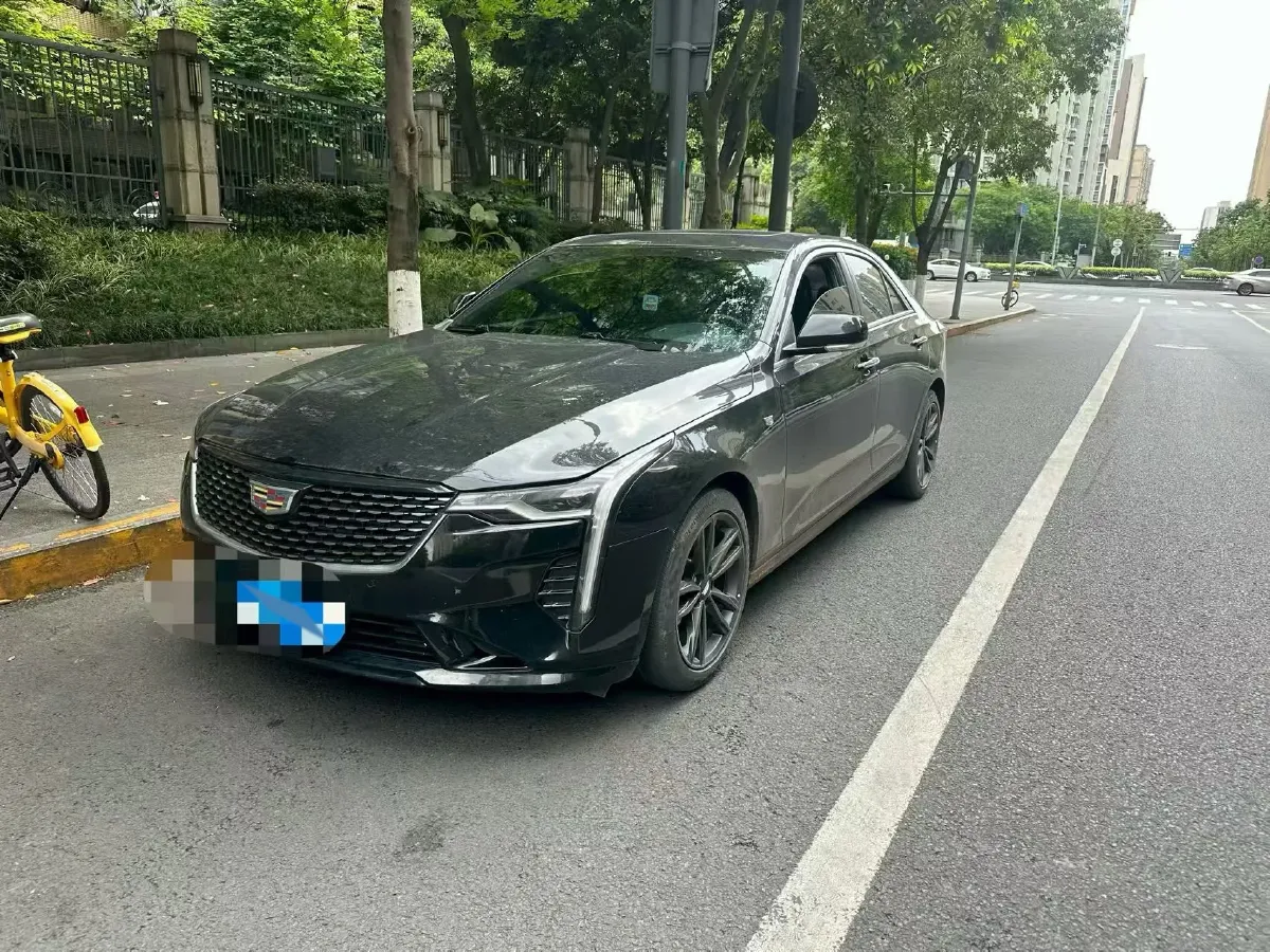 2021 Cadillac CT4 2.0T 237HP L4 8AT,autocango,china used car exporter,china ev exporter,chinese used car exporter,chinese used ev exporter