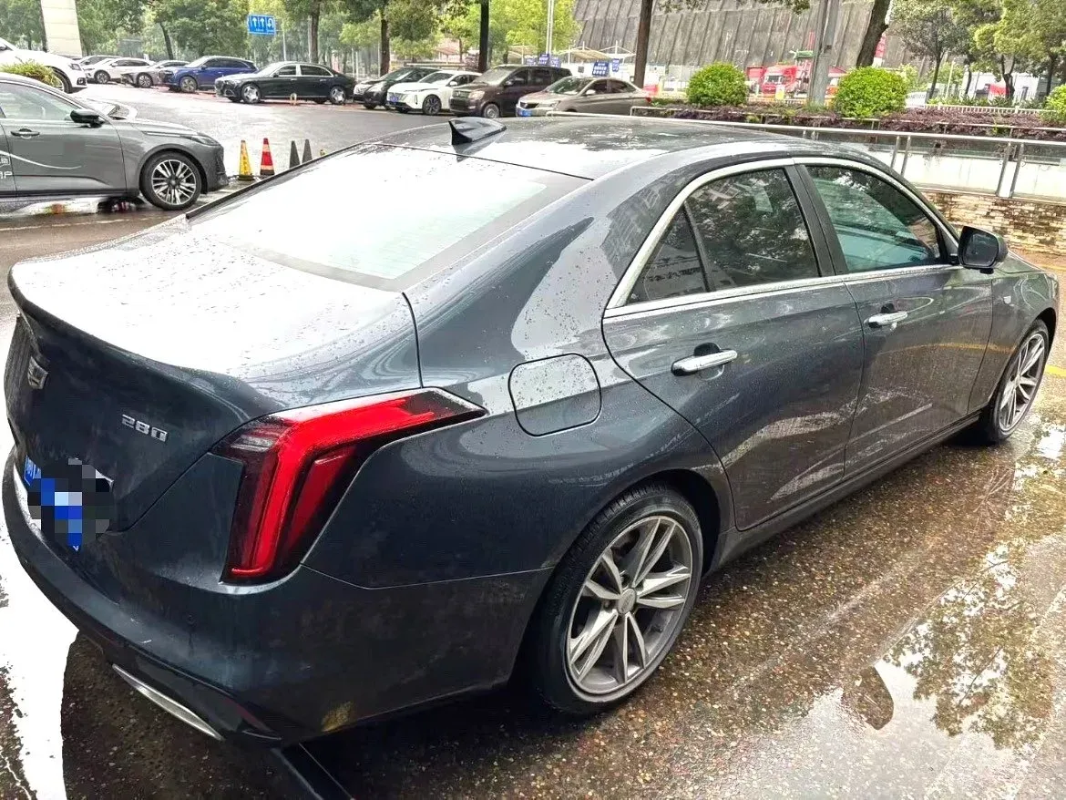 2021 Cadillac CT4 2.0T 237HP L4 8AT,autocango,china used car exporter,china ev exporter,chinese used car exporter,chinese used ev exporter