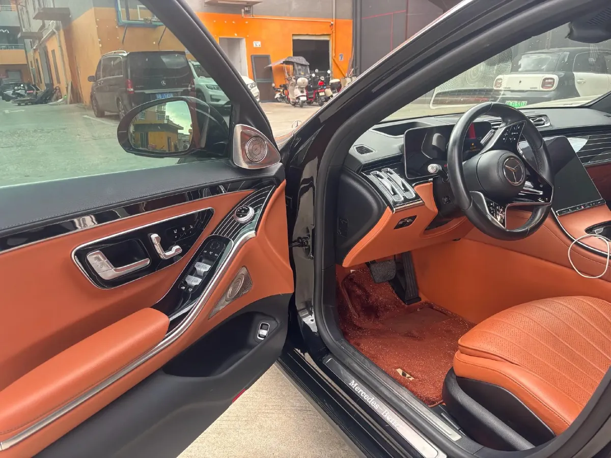 2023 Mercedes-Benz S Class 2.5T 313HP L6 9AT,autocango,china used car exporter,china ev exporter,chinese used car exporter,chinese used ev exporter