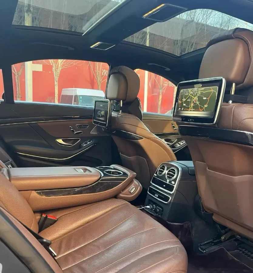 2022 Mercedes-Benz S Class 2.5T 367HP L6 9AT,autocango,china used car exporter,china ev exporter,chinese used car exporter,chinese used ev exporter