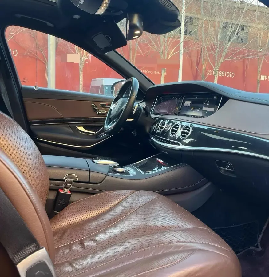 2022 Mercedes-Benz S Class 2.5T 367HP L6 9AT,autocango,china used car exporter,china ev exporter,chinese used car exporter,chinese used ev exporter