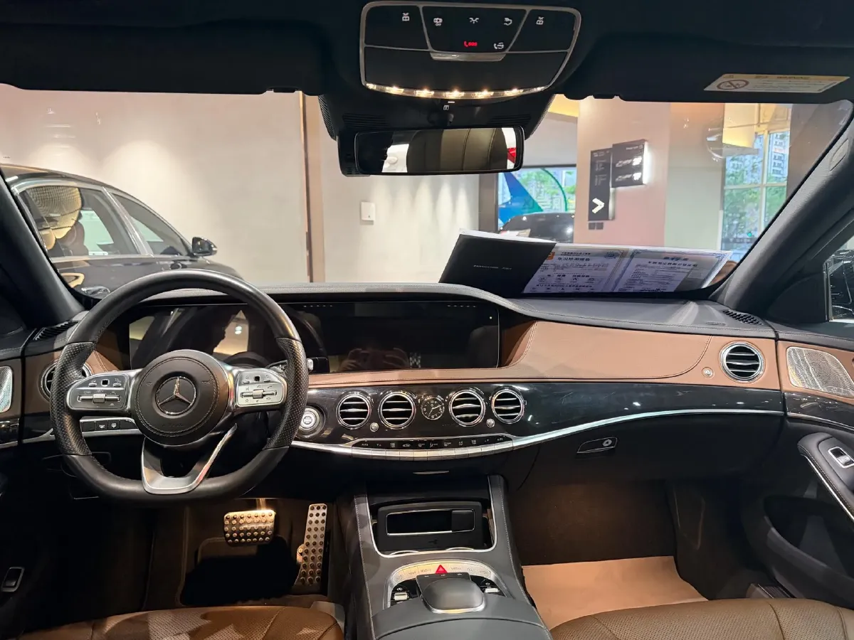 2020 Mercedes-Benz S Class 3.0T 367HP L6 9AT,autocango,china used car exporter,china ev exporter,chinese used car exporter,chinese used ev exporter
