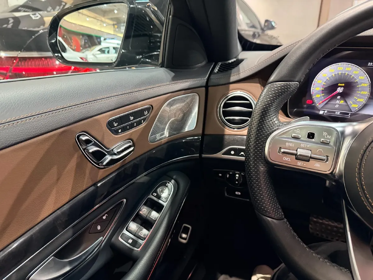 2020 Mercedes-Benz S Class 3.0T 367HP L6 9AT,autocango,china used car exporter,china ev exporter,chinese used car exporter,chinese used ev exporter