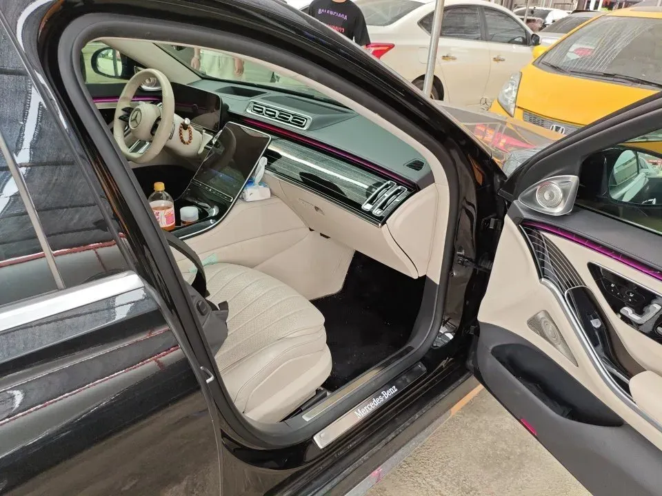 2022 Mercedes-Benz S Class 2.5T 367HP L6 9AT,autocango,china used car exporter,china ev exporter,chinese used car exporter,chinese used ev exporter