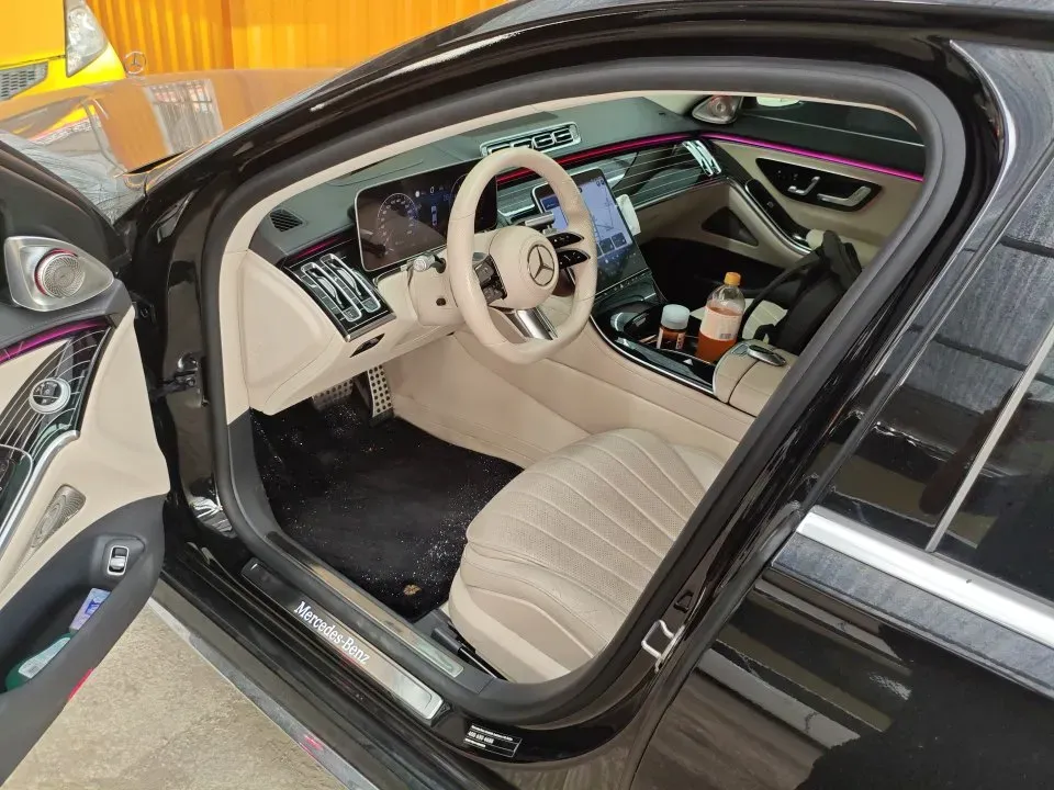 2022 Mercedes-Benz S Class 2.5T 367HP L6 9AT,autocango,china used car exporter,china ev exporter,chinese used car exporter,chinese used ev exporter