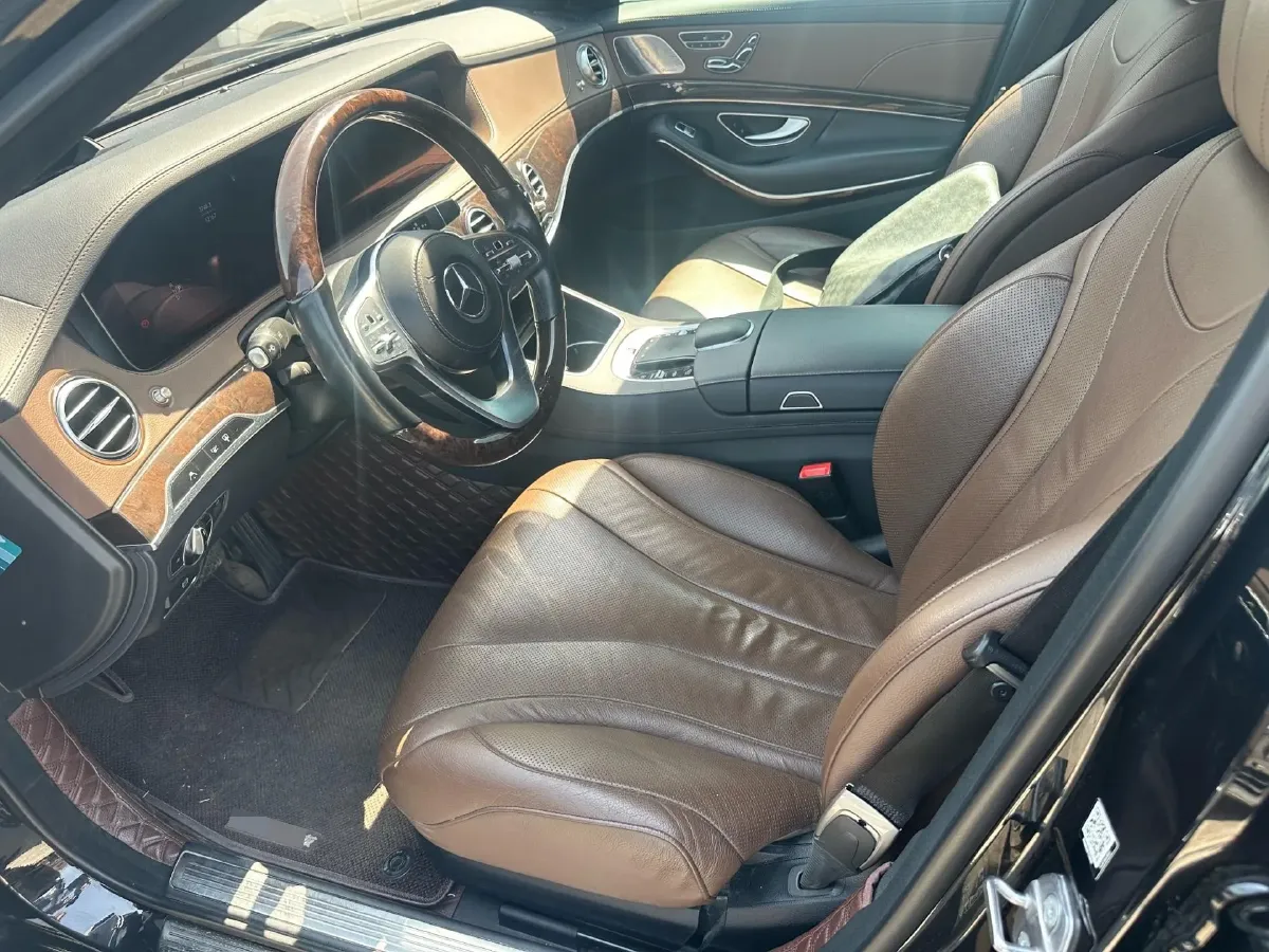 2020 Mercedes-Benz S Class 3.0T 299HP L6 9AT,autocango,china used car exporter,china ev exporter,chinese used car exporter,chinese used ev exporter