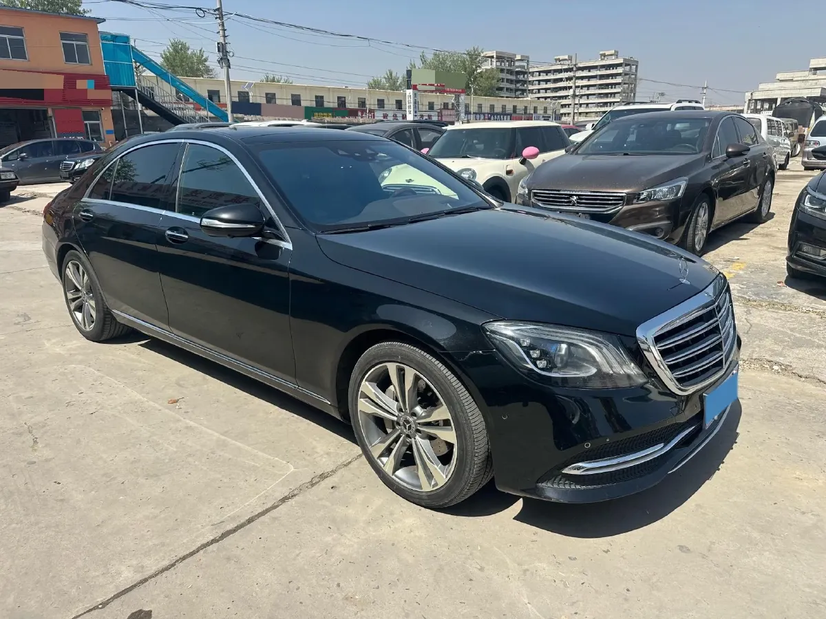 2020 Mercedes-Benz S Class 3.0T 299HP L6 9AT,autocango,china used car exporter,china ev exporter,chinese used car exporter,chinese used ev exporter