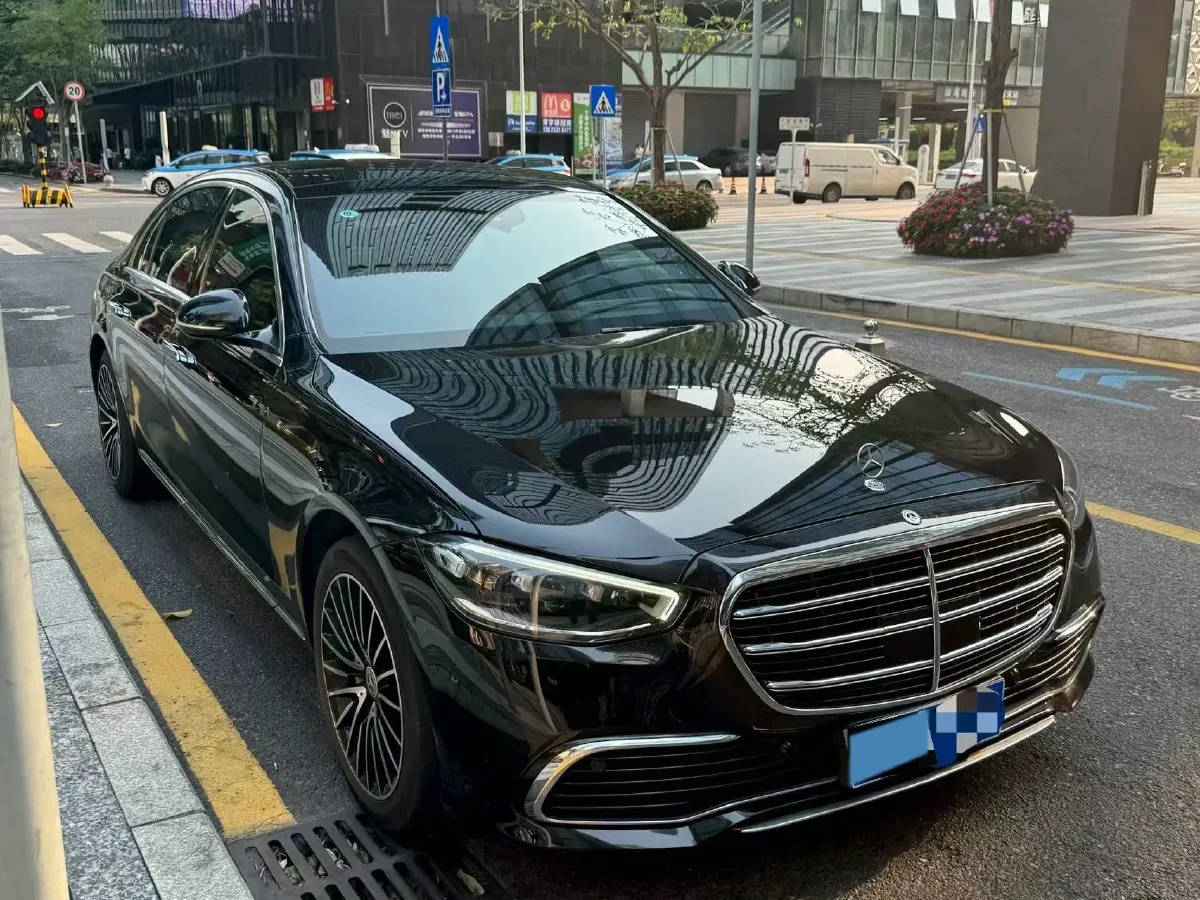 2023 Mercedes-Benz S Class 2.5T 313HP L6 9AT,autocango,china used car exporter,china ev exporter,chinese used car exporter,chinese used ev exporter
