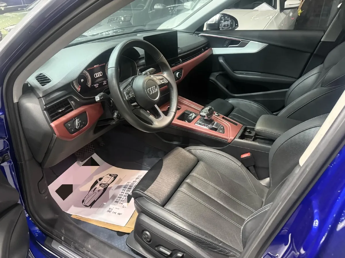 2020 Audi A4L 2.0T 190HP L4 7DCT,autocango,china used car exporter,china ev exporter,chinese used car exporter,chinese used ev exporter