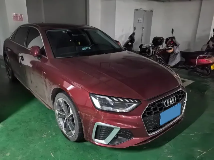 2020 Audi A4L 2.0T 190HP L4 7DCT,autocango,china used car exporter,china ev exporter,chinese used car exporter,chinese used ev exporter