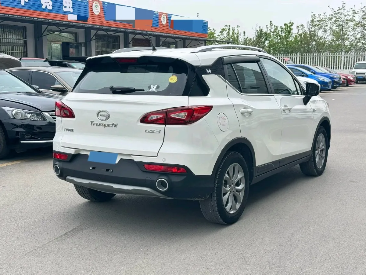 2017 GAC Trumpchi GS3 1.5L 114HP L4 6AT,autocango,china used car exporter,china ev exporter,chinese used car exporter,chinese used ev exporter