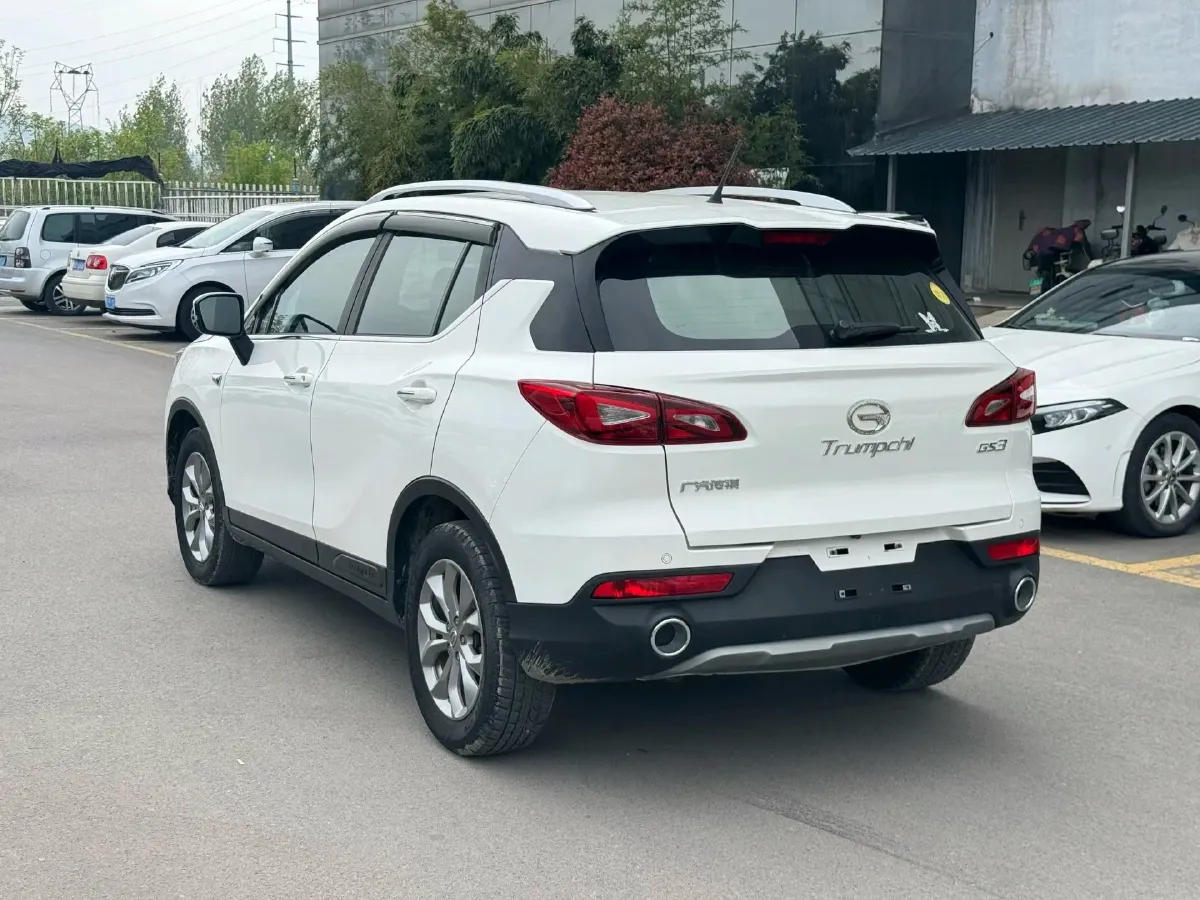 2017 GAC Trumpchi GS3 1.5L 114HP L4 6AT,autocango,china used car exporter,china ev exporter,chinese used car exporter,chinese used ev exporter