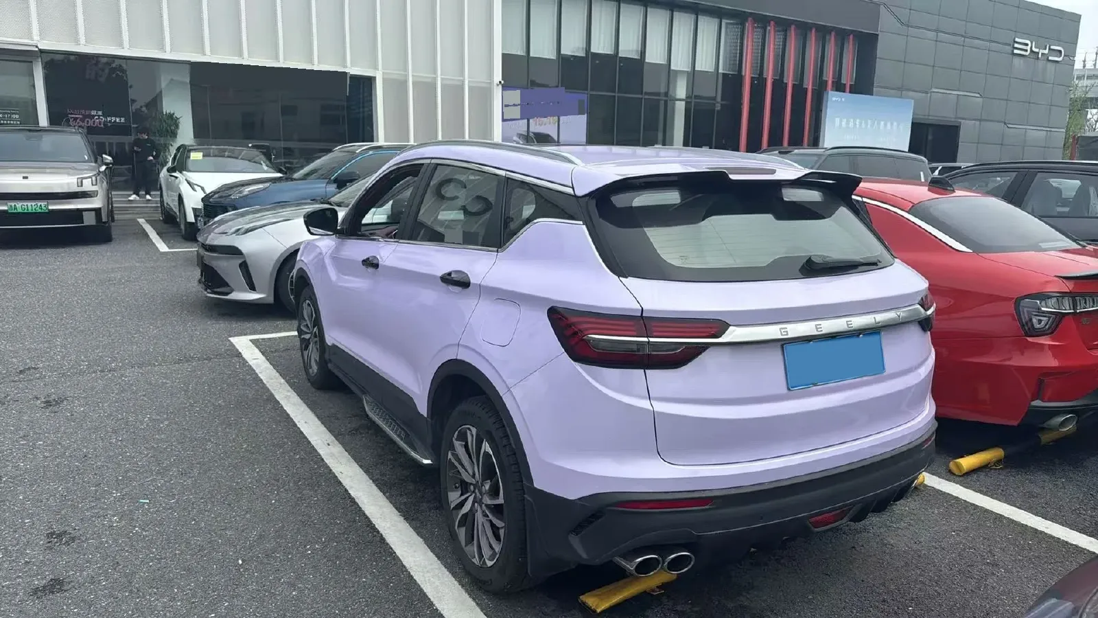 2019 Geely Coolray 1.5T 177HP L3 7DCT,autocango,china used car exporter,china ev exporter,chinese used car exporter,chinese used ev exporter