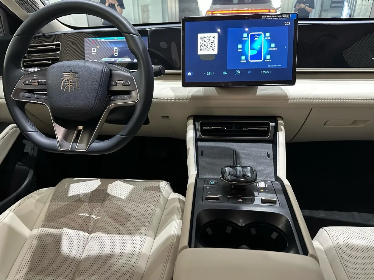 2024 BYD QinL 1.5L 101HP L4 E-CVT PHEV 10.08KWH,autocango,china used car exporter,china ev exporter,chinese used car exporter,chinese used ev exporter