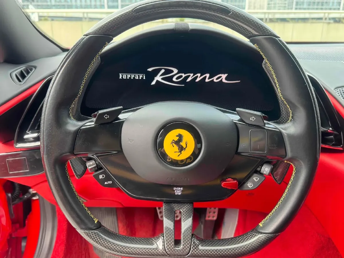 2020 Ferrari Roma 3.9T 620HP V8 8DCT,autocango,china used car exporter,china ev exporter,chinese used car exporter,chinese used ev exporter
