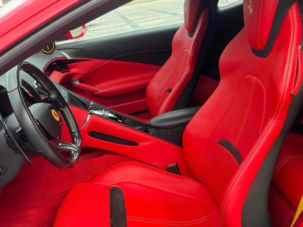 2020 Ferrari Roma 3.9T 620HP V8 8DCT,autocango,china used car exporter,china ev exporter,chinese used car exporter,chinese used ev exporter