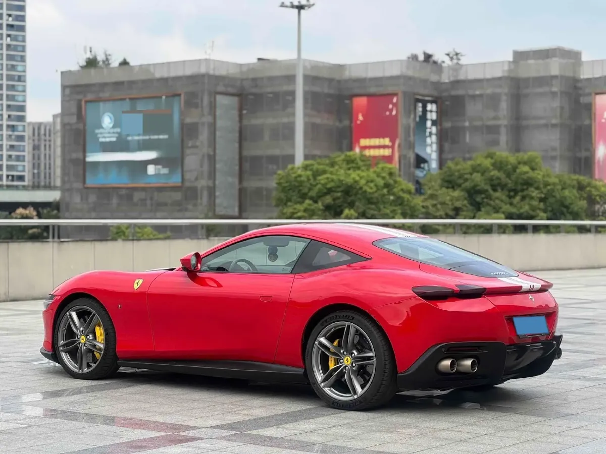 2020 Ferrari Roma 3.9T 620HP V8 8DCT,autocango,china used car exporter,china ev exporter,chinese used car exporter,chinese used ev exporter