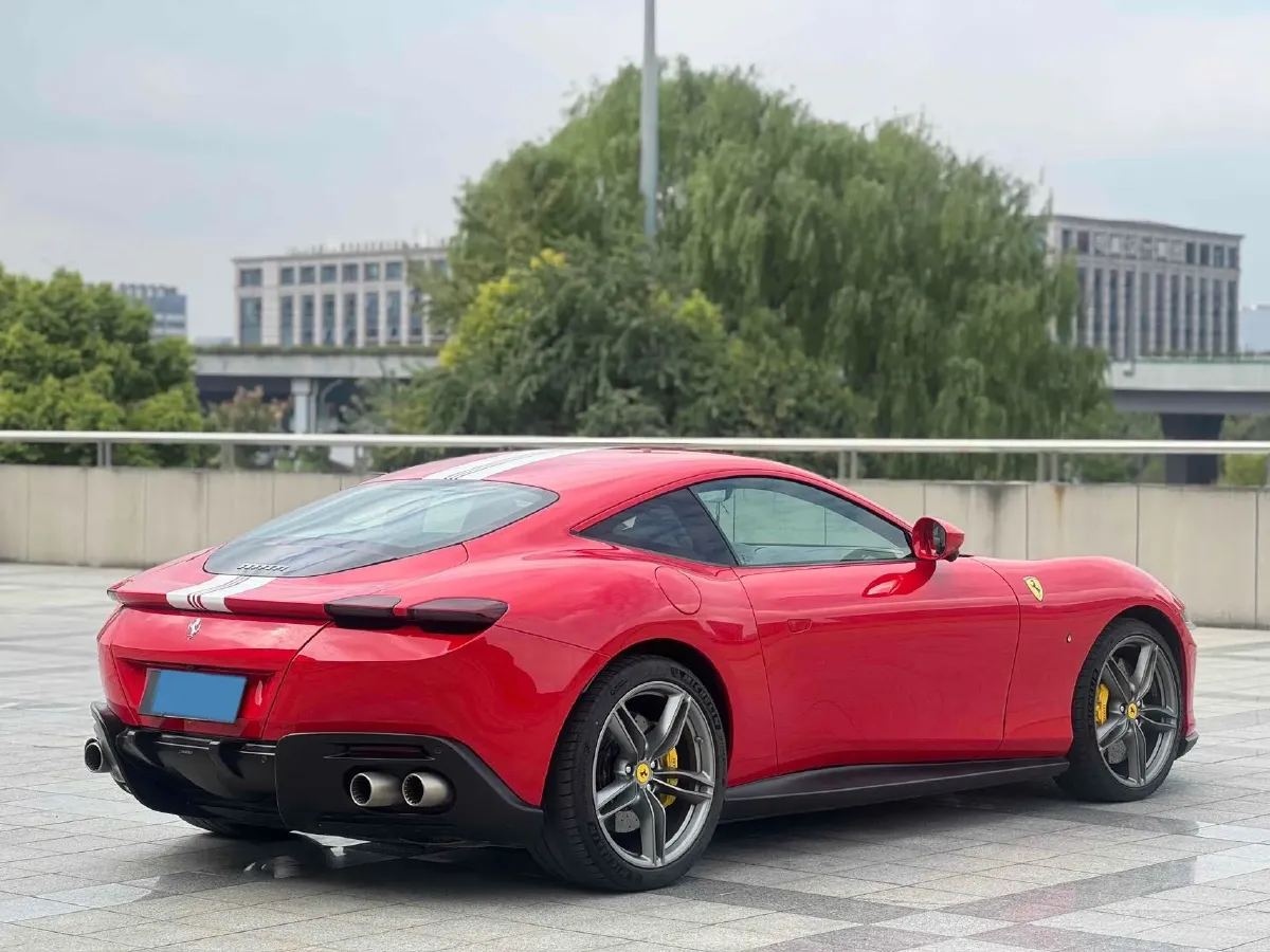 2020 Ferrari Roma 3.9T 620HP V8 8DCT,autocango,china used car exporter,china ev exporter,chinese used car exporter,chinese used ev exporter