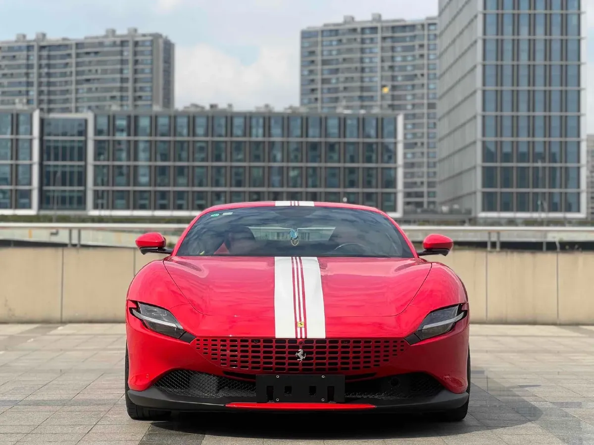 2020 Ferrari Roma 3.9T 620HP V8 8DCT,autocango,china used car exporter,china ev exporter,chinese used car exporter,chinese used ev exporter
