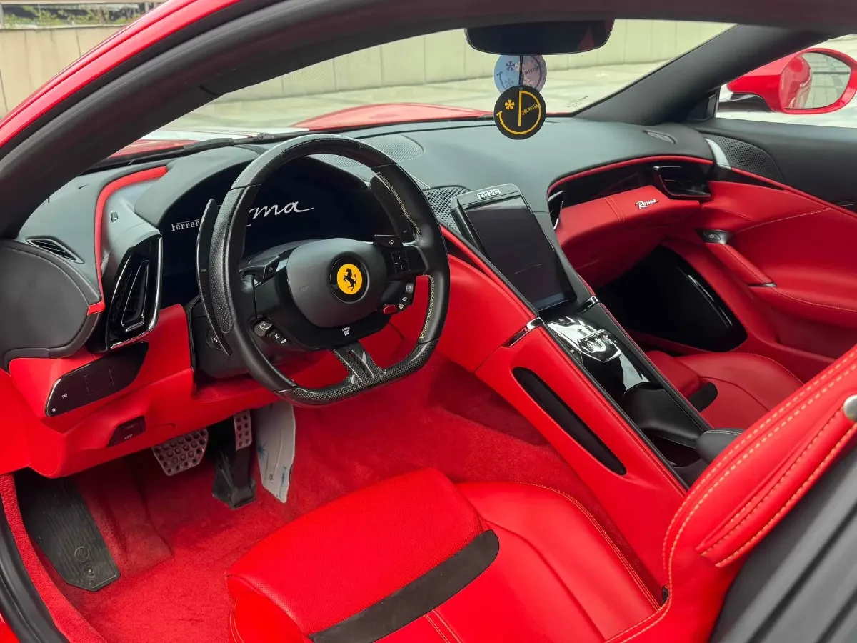 2020 Ferrari Roma 3.9T 620HP V8 8DCT,autocango,china used car exporter,china ev exporter,chinese used car exporter,chinese used ev exporter