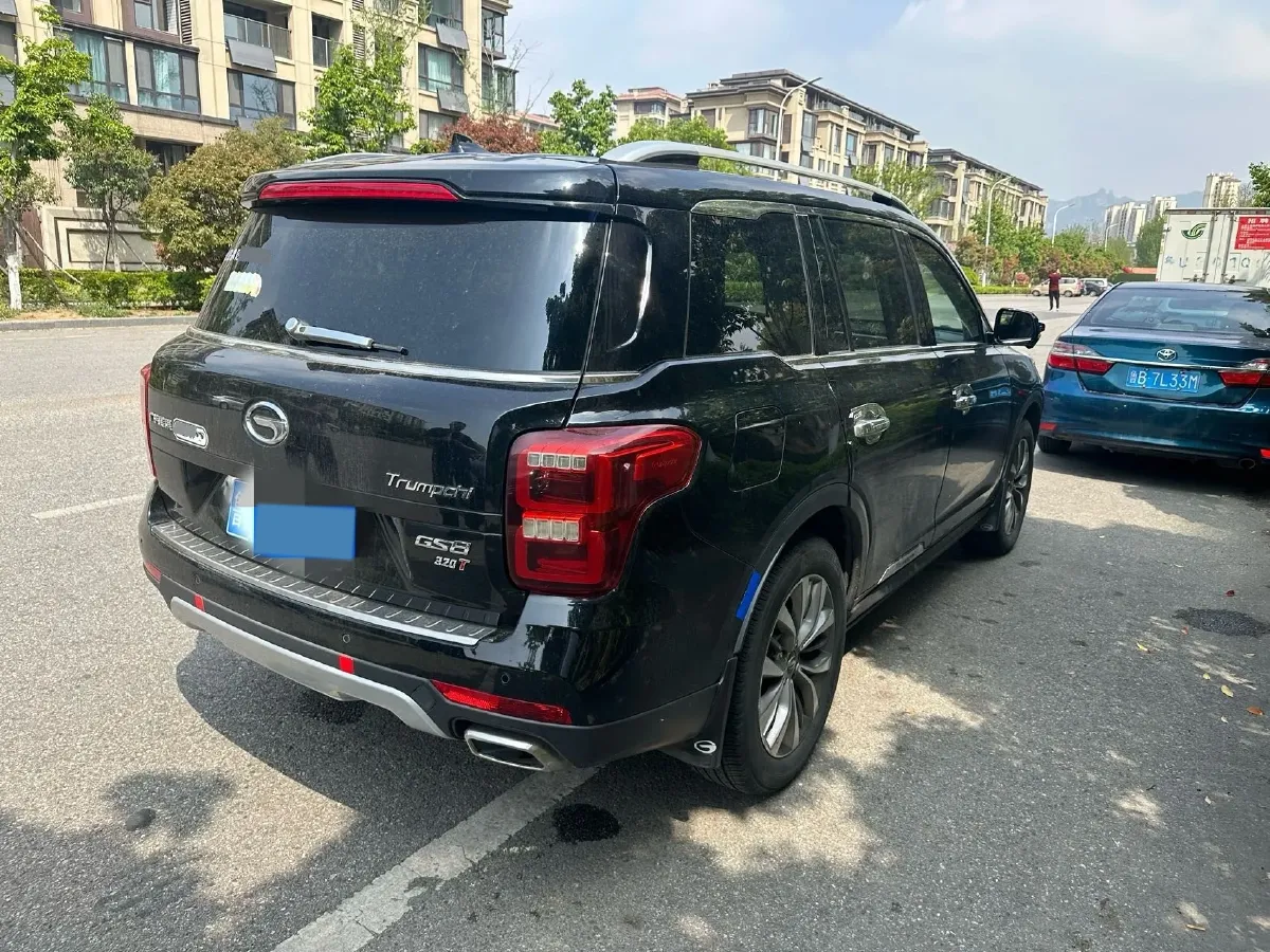 2017 GAC Trumpchi GS8 2.0T 201HP L4 6AT,autocango,china used car exporter,china ev exporter,chinese used car exporter,chinese used ev exporter